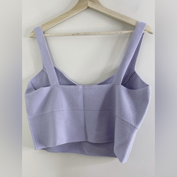 Anthropologie NEW Maeve  Cashmere Cropped Tank NWT - Picture 6 of 8